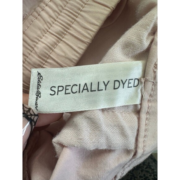 Eddie Bauer Women's Aspire Cotton Twill Pull-On Elastic Drawcord Shorts 10 - Picture 6 of 6